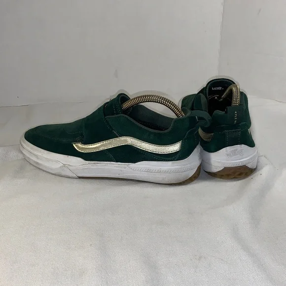 Shake Junt x Vans Men's Kyle Walker 2 ‘Forest Gum’ Green/Silver Sneakers